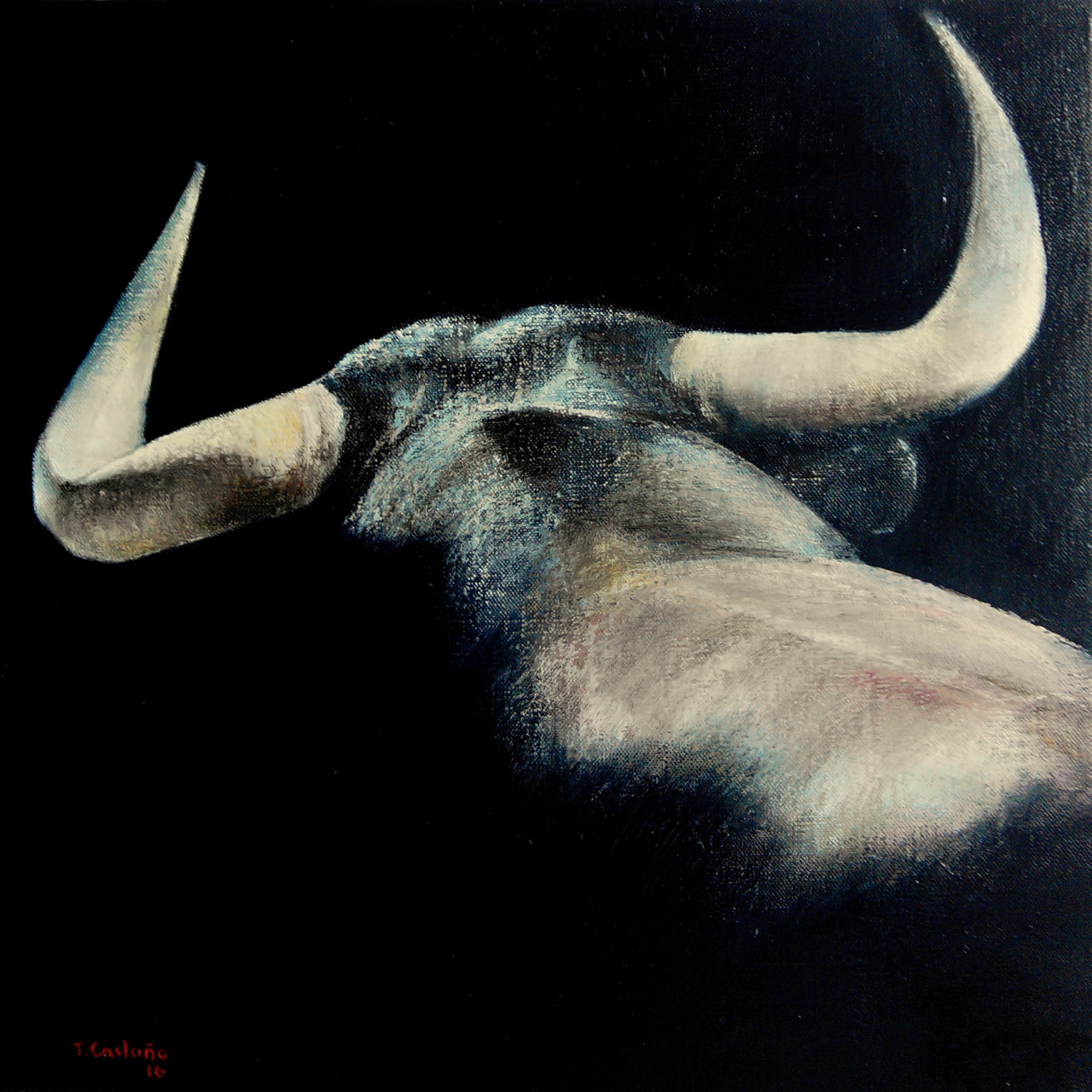 Taureau courageux