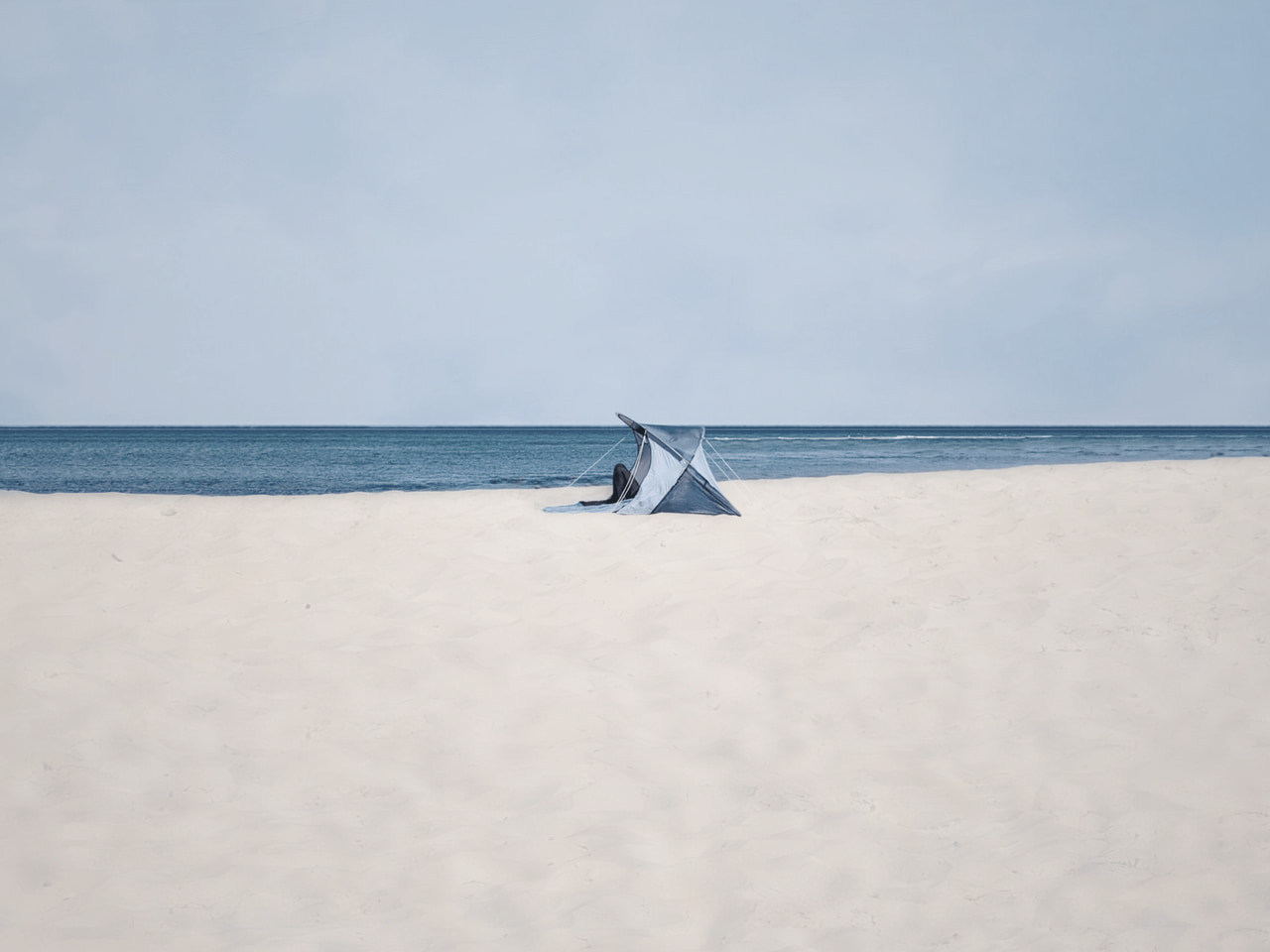 Beach Solitude on Armona Island