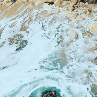 Seafoam and Stone, Algarve Portugal