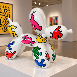 Keith Haring Hund