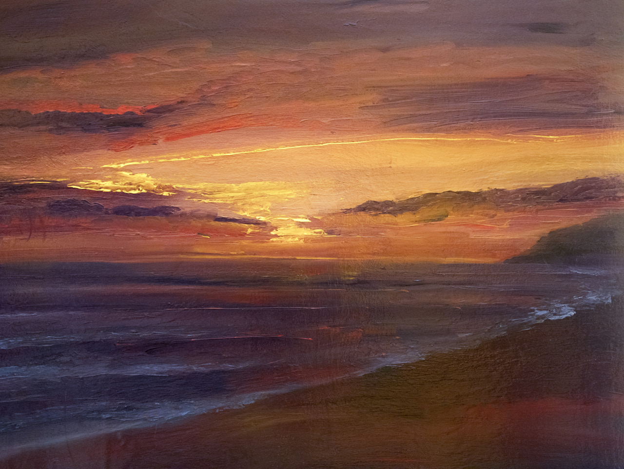 Sunset at Cape North by Federico Rizzo
