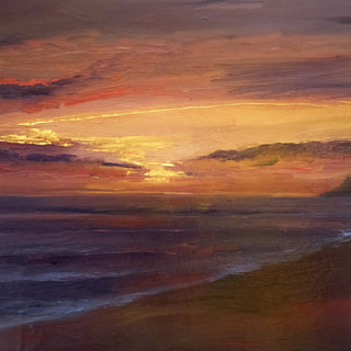 Sunset at Cape North