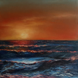 Despertar sereno del mar