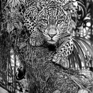 Leopardo della giungla