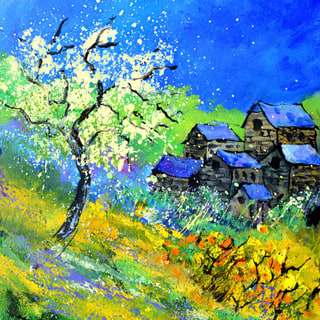 Paysage de printemps