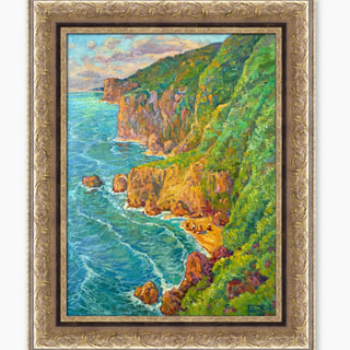 Cliffs Above the Turquoise Sea