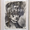 Surreal Portrait Franz Kafka with Mechanical Transformation by Filip (B.) Burian (Signed & Numbered 10/60)⁠
