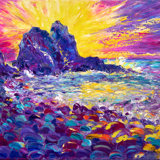 Lilac Shore at Golden Dawn