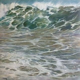 Die Welle bricht