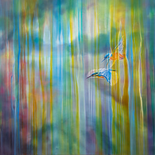Kingfishers over the River Ouse