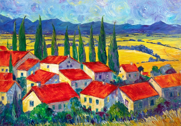 Spanish Village in the Golden Valley