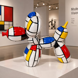 Chien Mondriaan