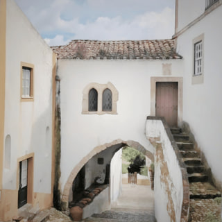 Quiet Passage in Óbidos, Portugal