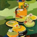 Jugo de limón y galletas