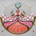 Circular Butterfly Number 6