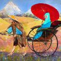 Rickshaw japonés