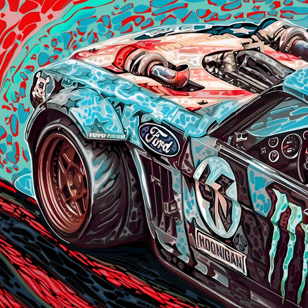 Hoonicorn V — αυτοκίνητο drift