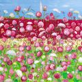 Clover Field in Italy