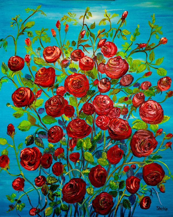ROSAS ROJAS