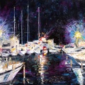 Luces del puerto de Empuriabrava