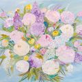 Peonies and Lilacs