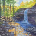 Late Summer Waterfall