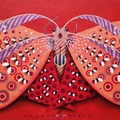 Farfalla cromatica — rossa