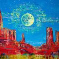 Monument Valley. Luna de neón