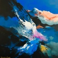 Montañas azules