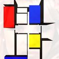 3D Mondriaan girl