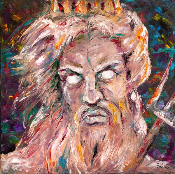 Poseidon. God of the Sea