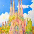 Sagrada Familia. Castillo en el cielo