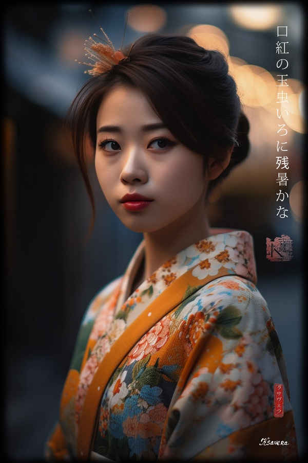 Japanese Maiko DS0320 Girl Portrait Photography Kyoto