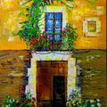 Old Town. Opened Door
