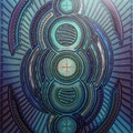 Iridescent Blue Cycle