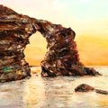 Playa de Las Catedrales. Atardecer