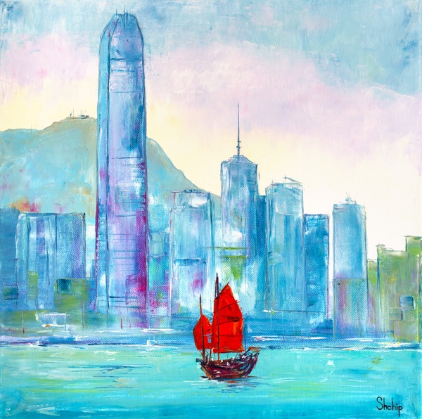 Morning in Hong Kong