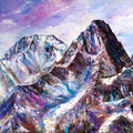 Montaña blanca. Mont Blanc