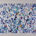 Blue Bubbles 052