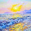 Ocean. Sunset 2.