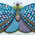 Mariposa cromática: azul claro