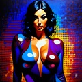 Disco Kim Kardashian (XL)
