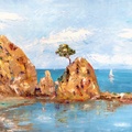 Tossa de Mar Beach. Costa Brava. Spain