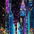 Notte viola a New York