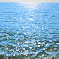 Blue Water. Glare.