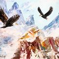 Volando sobre las nubes