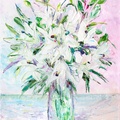 Bouquet Of White Lilies