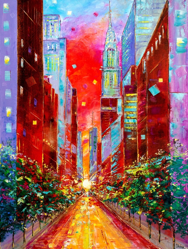 Atardecer en Lexington Avenue