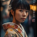 Maiko japonesa DS0319 — Retrato fotográfico de una joven en Kioto