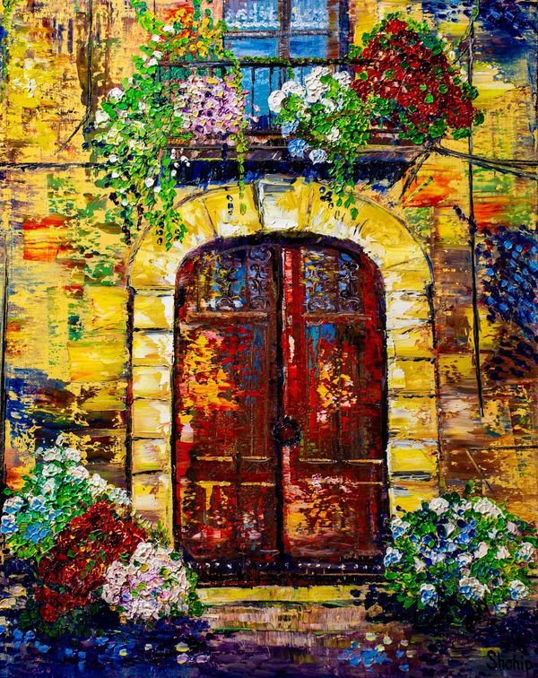 Castello D'Empuries. The Door to the Old House